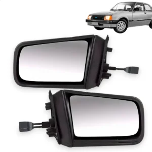 Par de retrovisores Chevette 87 88 89 90 91 92 93