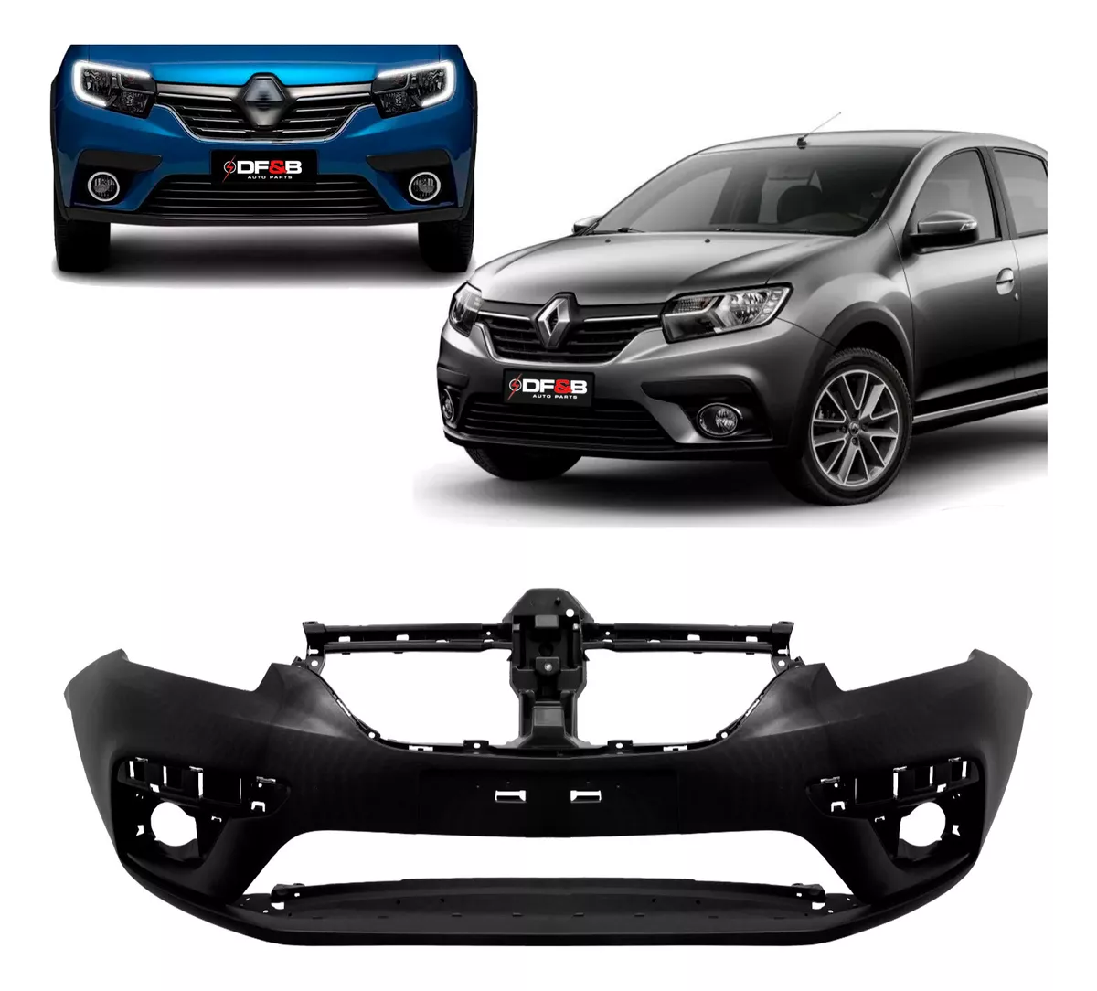 Paragolpes delantero Sandero 2019 2020 21 22 2023