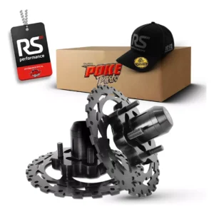 Freno de disco trasero Vw Gol Perforación 4x100