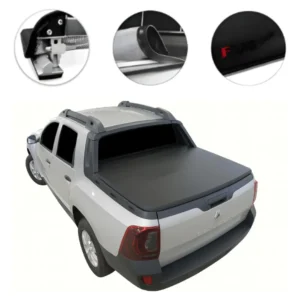 Lona marítima para Oroch 2015 a 2026 CD externo con barra antivuelco negra