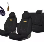 Funda de asiento de coche de tela gruesa gm onix prisma lt / ls / joy