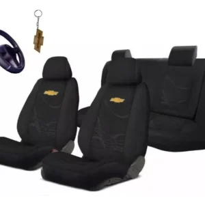 Funda de asiento de coche de tela gruesa gm onix prisma lt / ls / joy