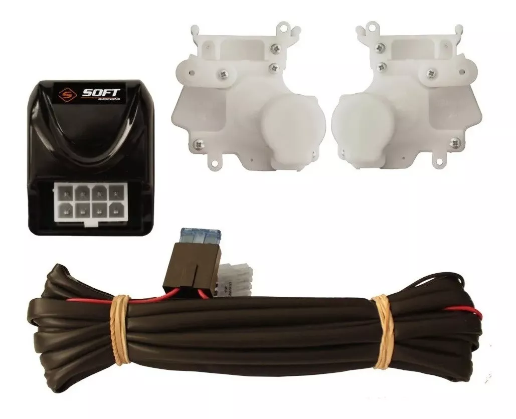 Kit de cerradura eléctrica original Gol Saveiro Fox G2 G3 2 puertas - Imagem 3