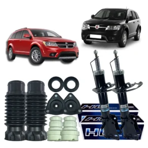 Par de amortiguadores para parachoques y capó Journey 2009 a 2018