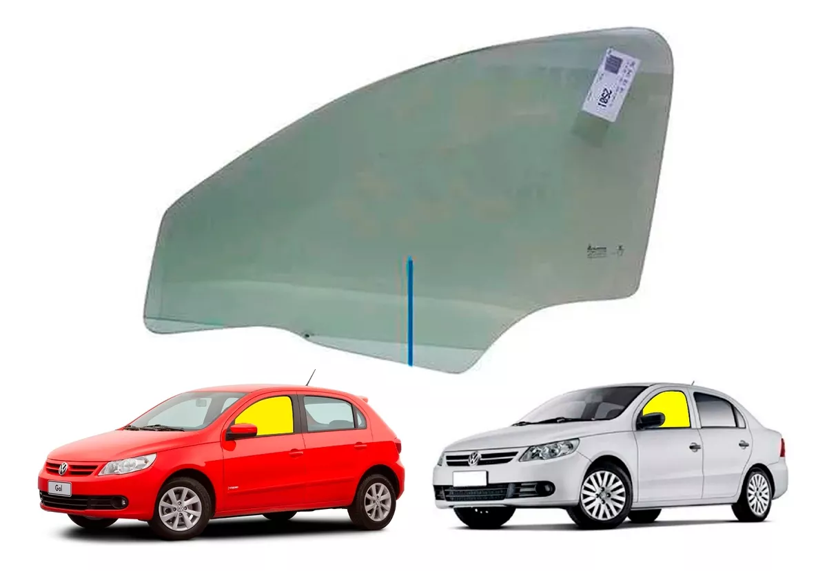 Cristal Puerta Delantera Gol G5 G6 G7 4 Puertas Lado Izquierdo