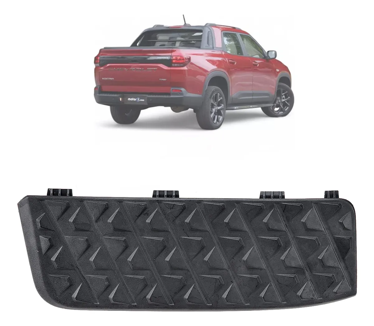 Estribo de parachoques trasero derecho original de Montana