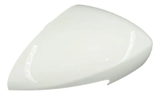 Cubierta de espejo retrovisor Strada para intermitente derecho (2024-2025), color blanco
