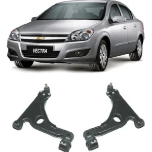 Par de bandejas suspensión para Chevrolet Vectra 2006 a 2011