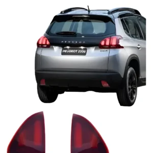 Par de luces traseras LED ahumadas para Peugeot 2008 2023 2024