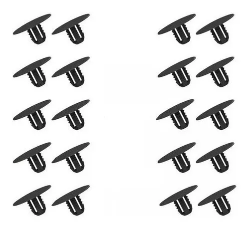 30 clips para revestimiento de maletero Parati Fox G2 G3 G4