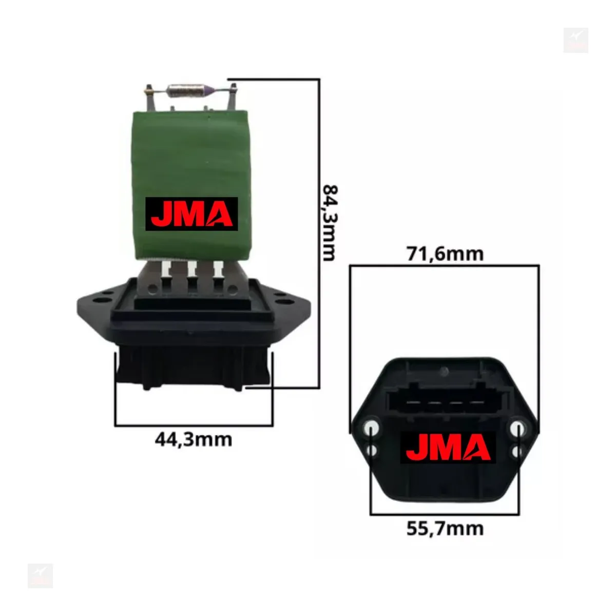 Resistencia del aire acondicionado Prisma Classic del Corsa Celta - Imagem 2