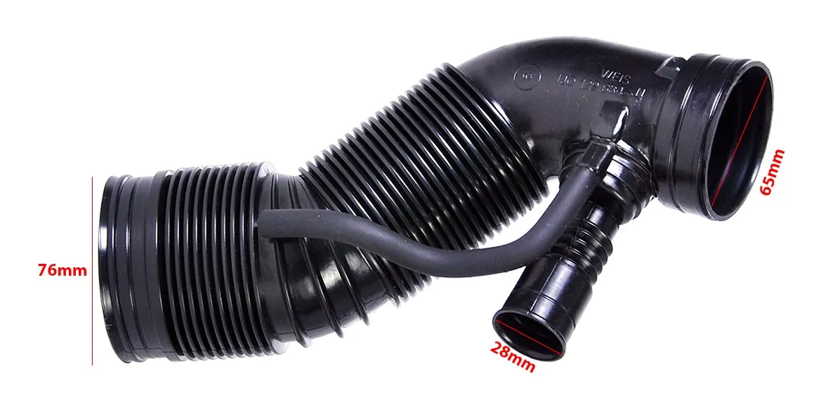 Manguera de filtro de aire Golf Seat 1.6 Sr 2001-2002 1j0129684 - Imagem 2