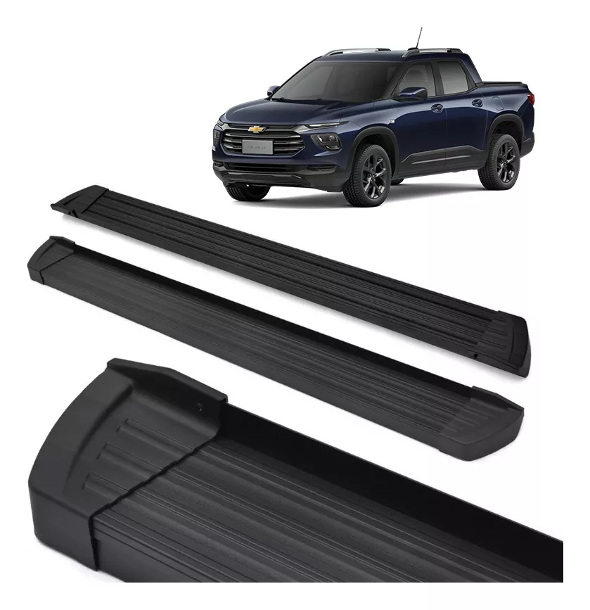 Estribo de plataforma Negro Chevrolet Montana 2023 2024