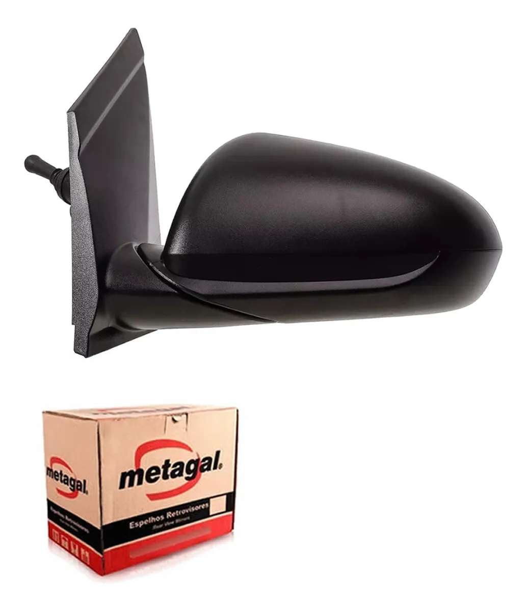 Retrovisor Manual Izquierdo sin Señalero Hyundai HB20 2020 a 2025 - Imagem 2
