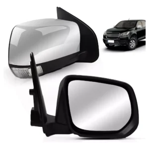 Espejo retrovisor S10 2013 2014 2015 2016 retráctil eléctrico con señal de giro