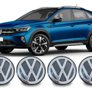 4 tapacubos originales Nivus de 56 mm para Vw