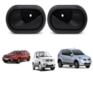 Par Manija De Puerta Interior Negra Sandero , stepway 2011 2012 2013 2014