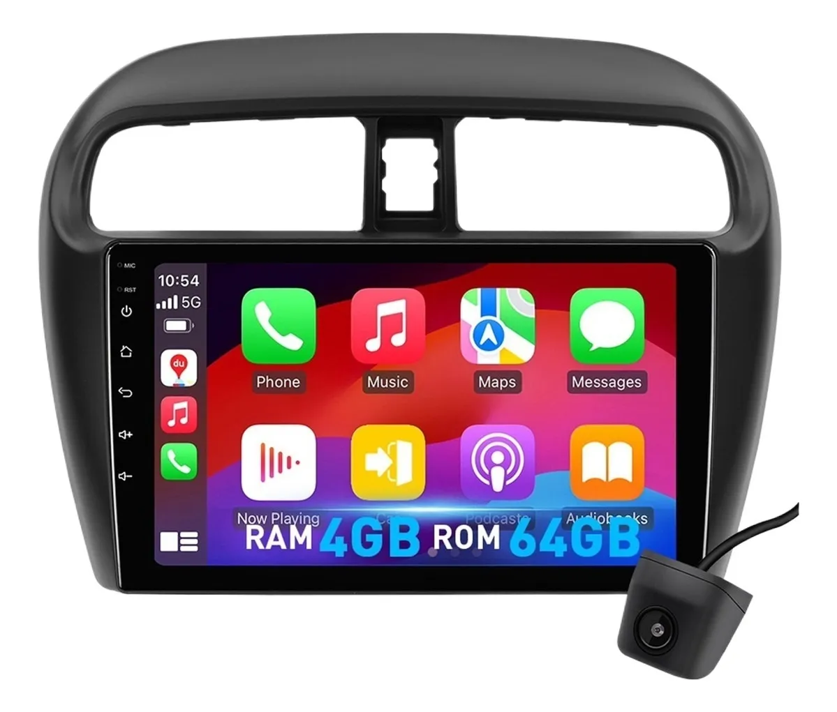 Estéreo 4+64g Para Mitsubishi Mirage 2015-24