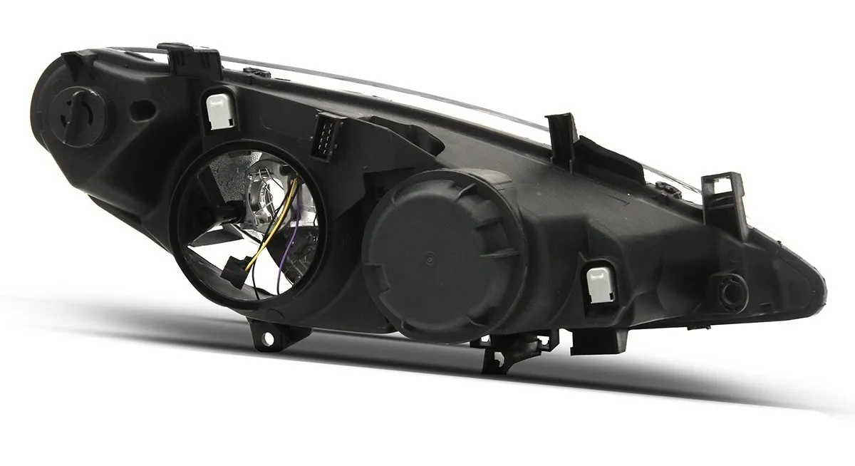 Faro delantero Peugeot 307 2003 2004 2005 2006 con auxiliar - Imagem 2