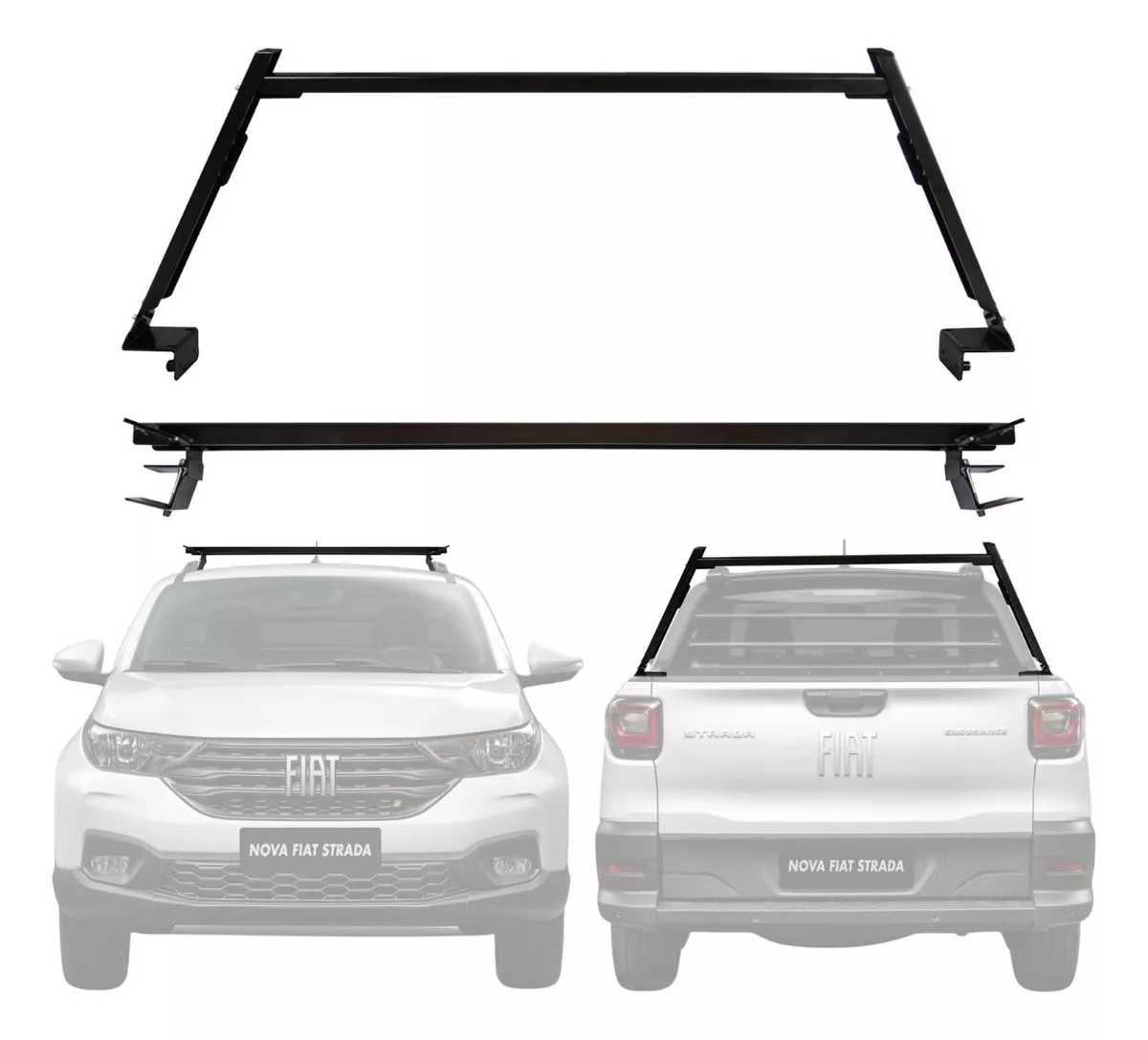 Portaequipajes Fiat Strada 2020 al 2025