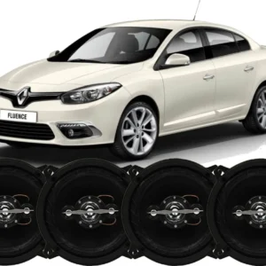 Kit 4 Parlantes 280wrms Renault Fluence Puerta