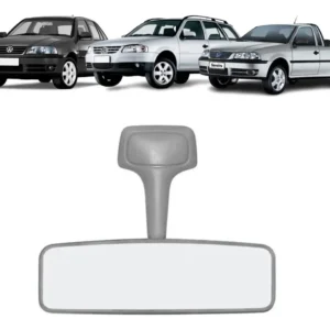 Espejo retrovisor interior Gol Parati Saveiro G3 G4 Gris Grafito