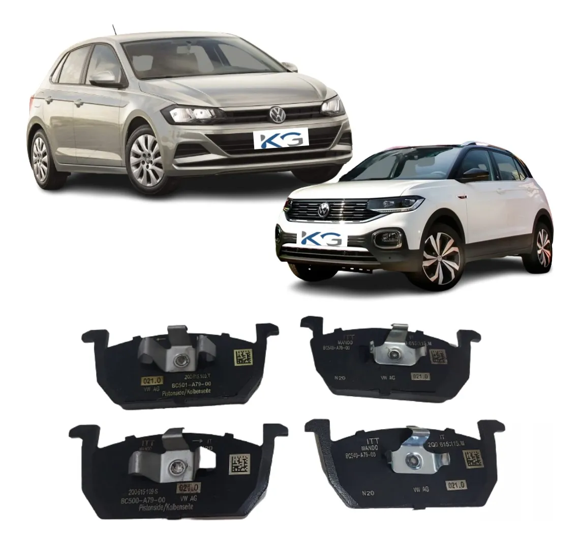 Pastilla de freno delantero para el nuevo Polo Virtus T-cross original