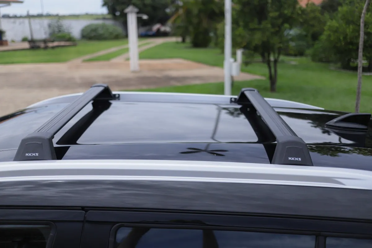 Barra transversal de techo con portaequipajes Fijador original Nissan Kicks 2022 2023 2024 2025 (color a elegir) - Imagem 4