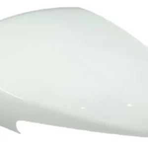 Cubierta de espejo retrovisor izquierdo blanco con intermitentes blancos para Fiat Strada 2023 2024