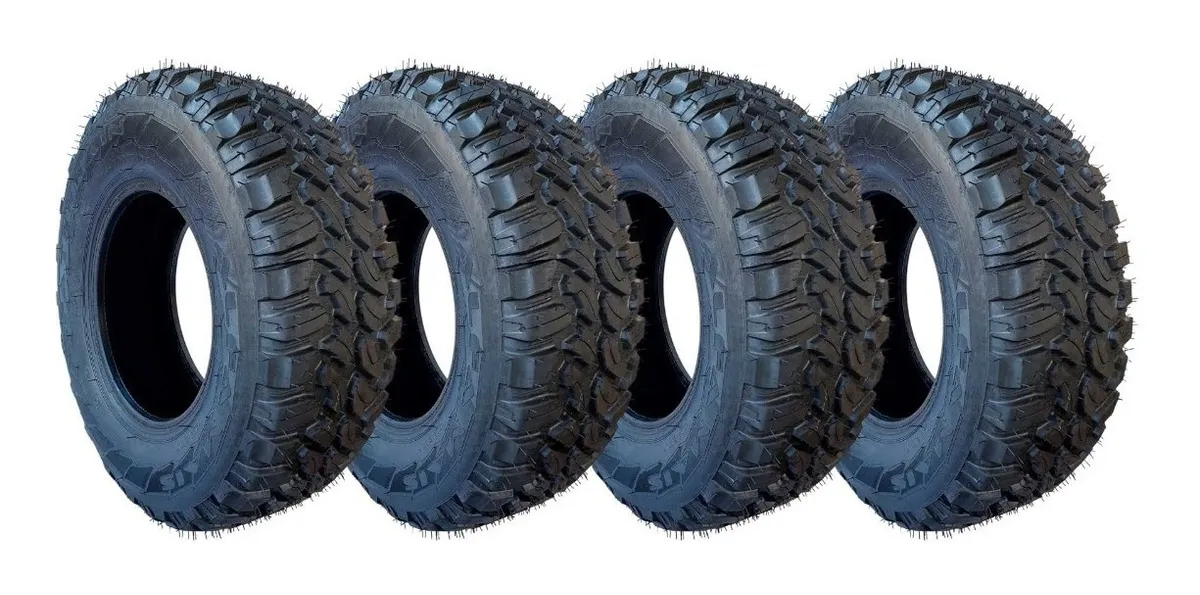 Kit 4 neumaticos 265/60/18 Con Goma Vipal +4 Boquillas - Imagem 2