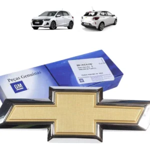 Emblema de tapa trasera Golden Tie Onix Hatch 2020/2024