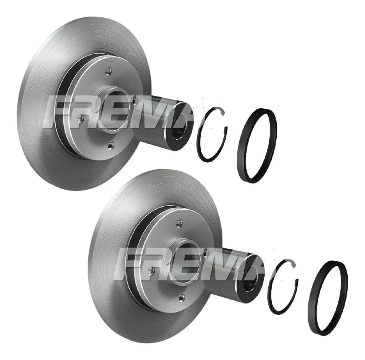 Pareja Disco Freno + Pastilla Trasera Peugeot 308 2012 al 2016 - Imagem 2