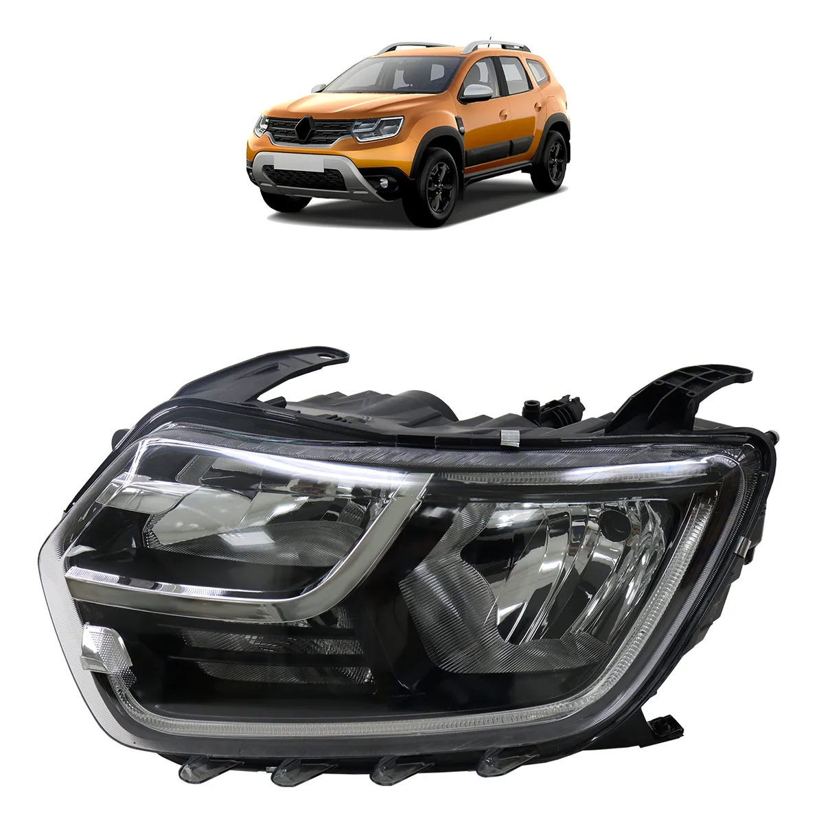 Faros LED Duster 2021 a 2024 derecho/izquierdo valor unitario - Imagem 2