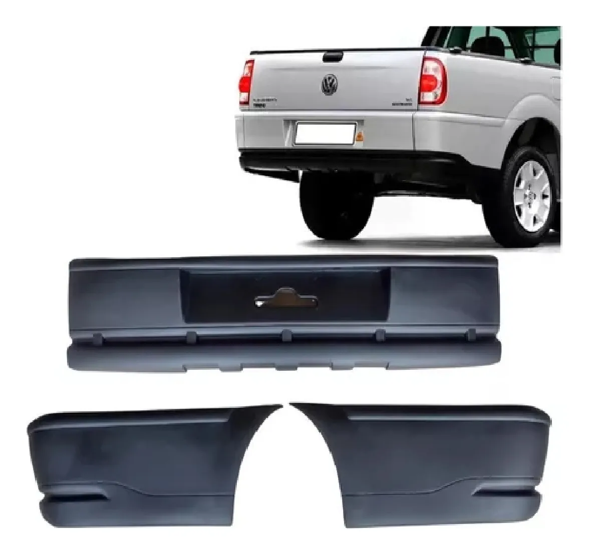 Set 02-Punta trasera+01-Parachoques Saleiro G-3 Fase-2,g-4