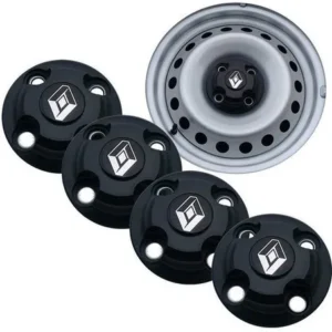 Juego de Tapas Centrales para Ruedas Renault