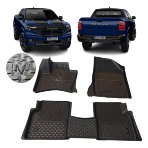 Juego Tapetes De Interior Con Bordes Rampage 2023 2024 ( ORIGINAL MOPAR )