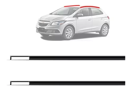 Par de molduras de techo Onix 2016 2017 2018