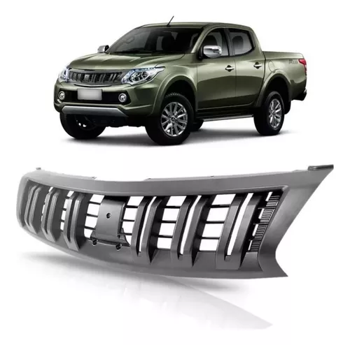 Parrilla delantera L200 Triton 2016 2017 2018 Negro