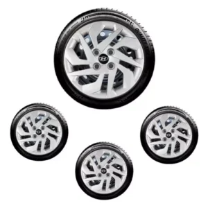 Juego De 4 Tapacubos Hb20 2020 Llanta 14 Con Emblemas