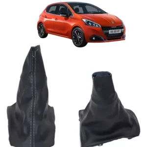 Funda palanca de cambios  Peugeot 208 2014 2015 2016 2017 18 A 2020 Negro