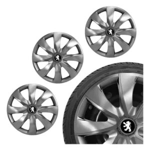 Juego Tapacubos Aro 14 Peugeot