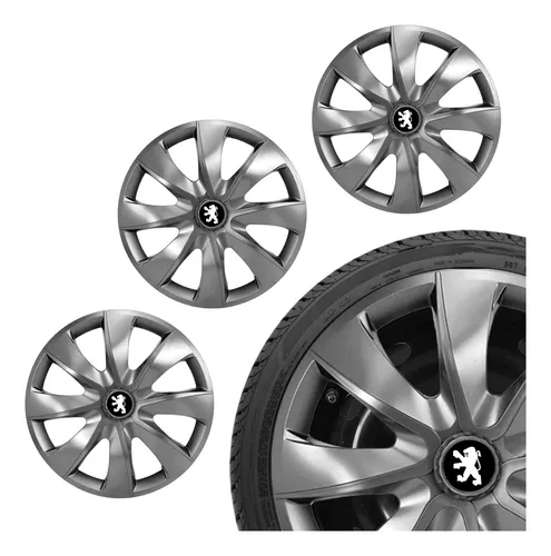 Juego Tapacubos Aro 14 Peugeot