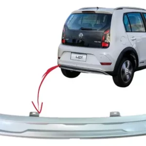 Spoiler del parachoques trasero vw up 2020 2021 Plata