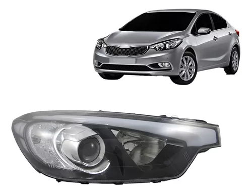Faro Kia Cerato 2014 2015 2016 Sin LED Depo