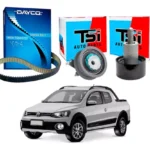 Kit Tensor de Correa de Distribución Saveiro Cross 1.6 16v 2014 A 2017