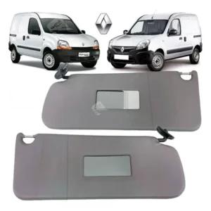 Visera Solar Con Espejo Y Bolsa Renault Kangoo 1997 A 2018 Par
