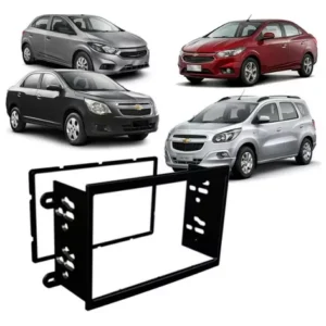 Panel Marco Radio Gm Prisma Cobalt Onix Spin 2 Dim Negro