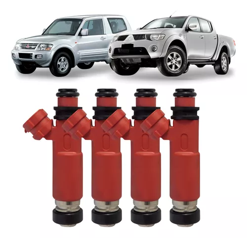 4x Boquilla Inyector L200 Triton 3.5 V6 Flex 08 09 2010 Md357267