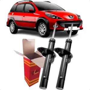 2 Amortiguadores Delanteros Peugeot 206 207 1.4 1.6 Sw Escapade