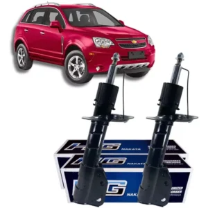 Par de amortiguadores delanteros Nakata Gm Captiva 2.4 3.0 3.6